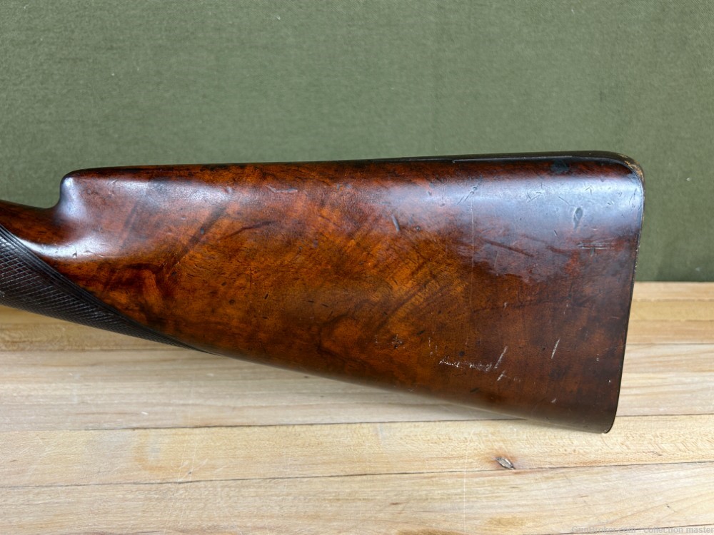 Trulock & Son Antique Double Barrel Muzzleloader Shotgun Ireland 12 GA VGC-img-12