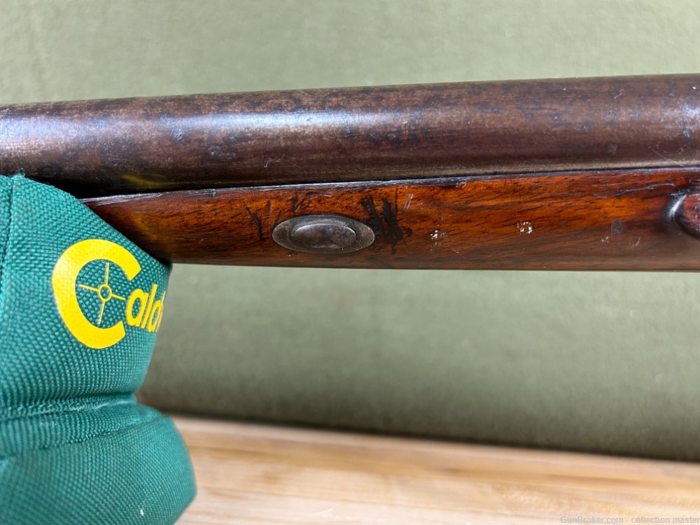 Trulock & Son Antique Double Barrel Muzzleloader Shotgun Ireland 12 GA VGC-img-14