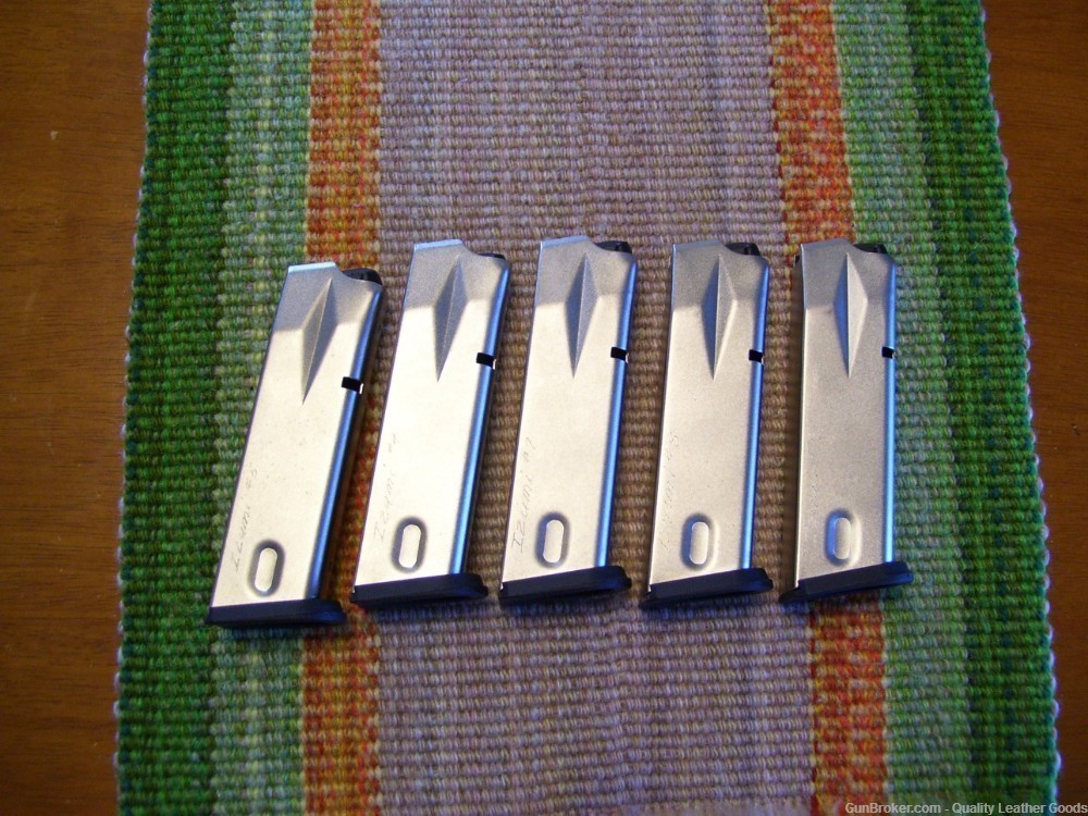 Lot of 5 Sig Sauer P228 9mm 13 rd Semi-Auto Pistol Magazine Made in U.S.A.-img-1