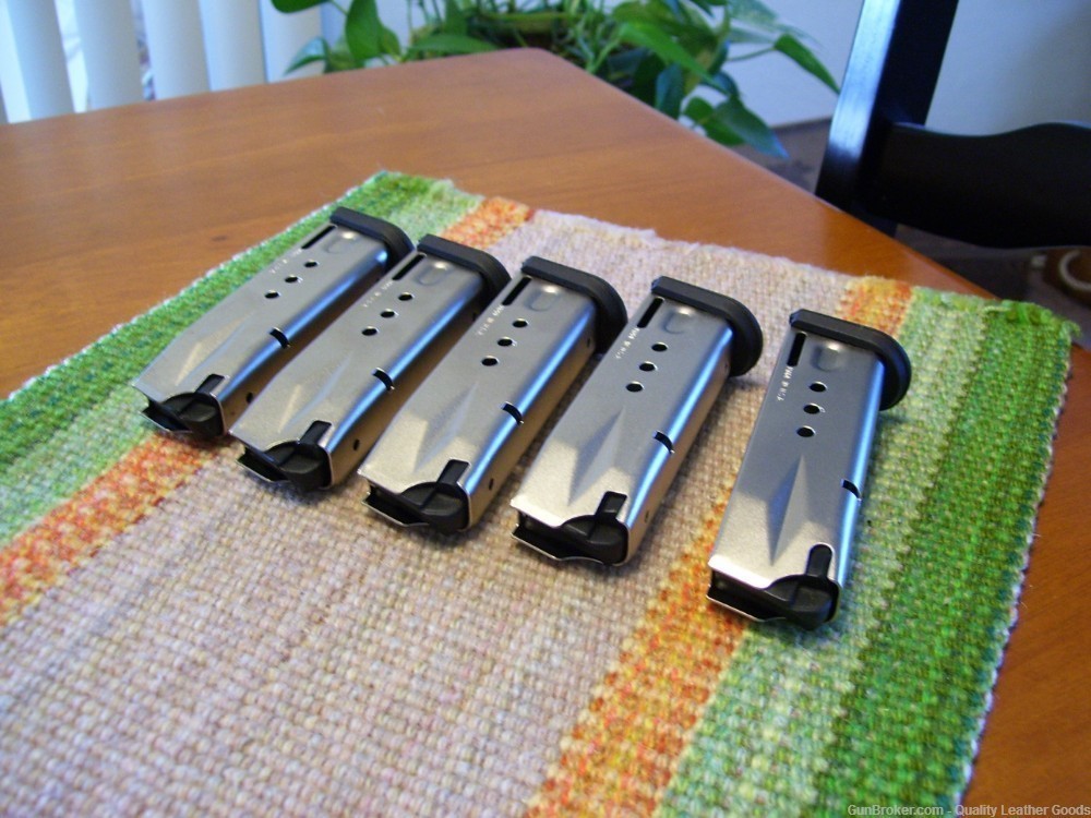 Lot of 5 Sig Sauer P228 9mm 13 rd Semi-Auto Pistol Magazine Made in U.S.A.-img-3