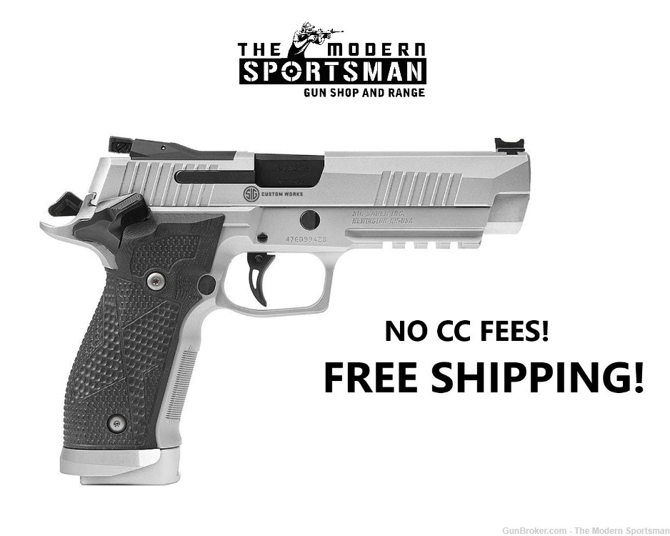 Sig Sauer P226 X5 9mm Stainless Full Size XFIVE Optic Ready 5" -img-0
