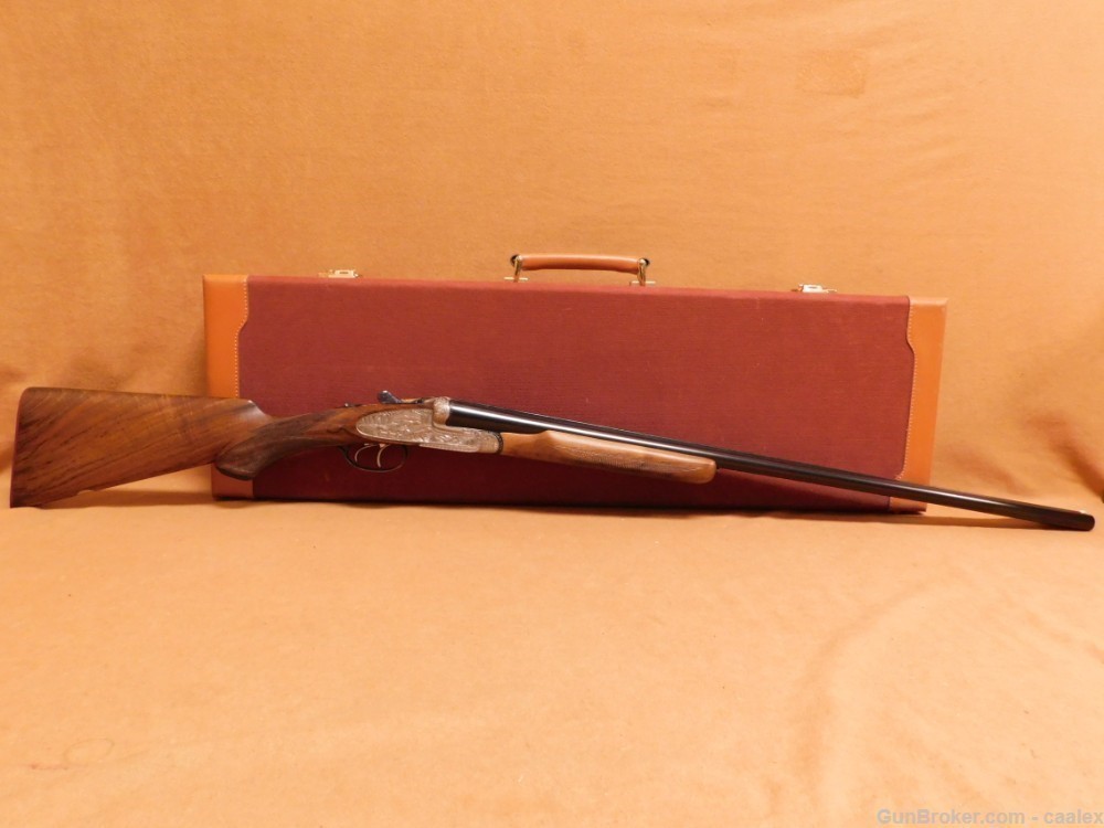 Eibar Spanish Side-by-Side Shotgun (20 Ga, "True Eibar" w/ Case)-img-0