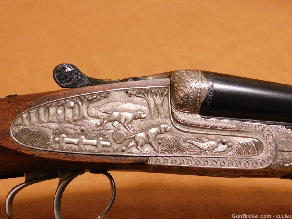 Eibar Spanish Side-by-Side Shotgun (20 Ga, "True Eibar" w/ Case)-img-6