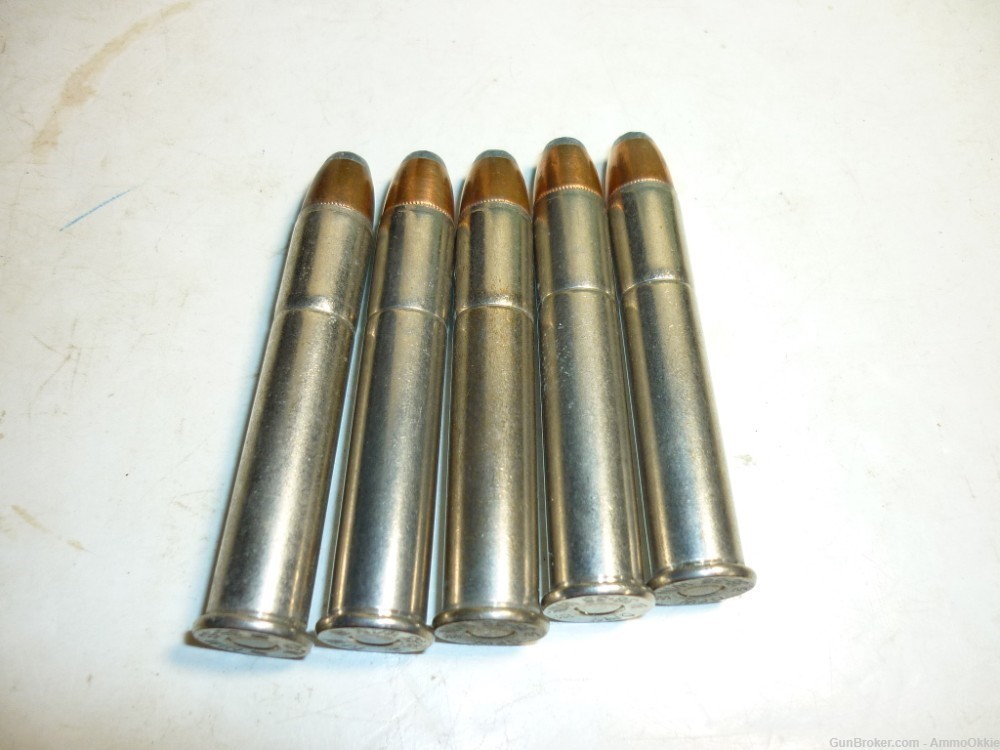 1rd 38-55 OLIVER WINCHESTER COMMEMORATIVE AMMO 255gr SP .38-55-img-1
