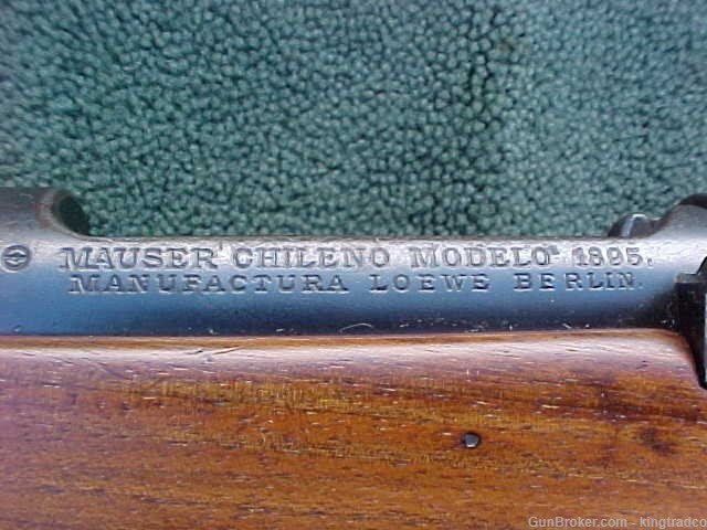 CHILENO MAUSER 1895 LOWE BERLIN 7X57 Bolt Action Rifle Matching-img-3