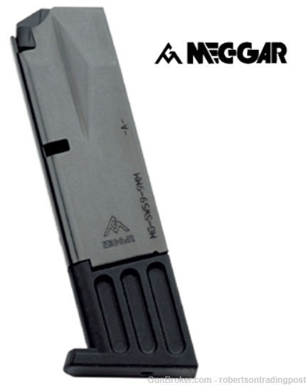 Mec-Gar 10 Shot Magazine fits Bersa Thunder 9 Pistols 9mm S&W 59 5906 Mod-img-9