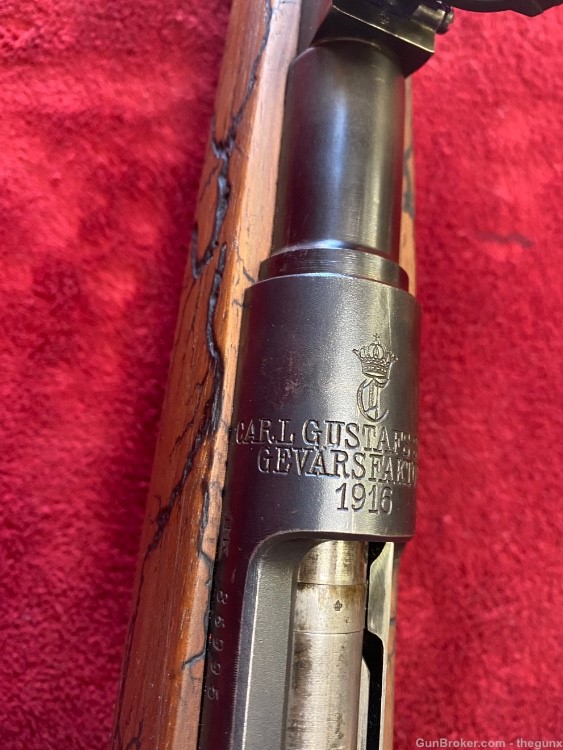 Custom 6.5x55 Swedish Mauser "Scout Rifle", Carl Gustafs 1916 carbine-img-9