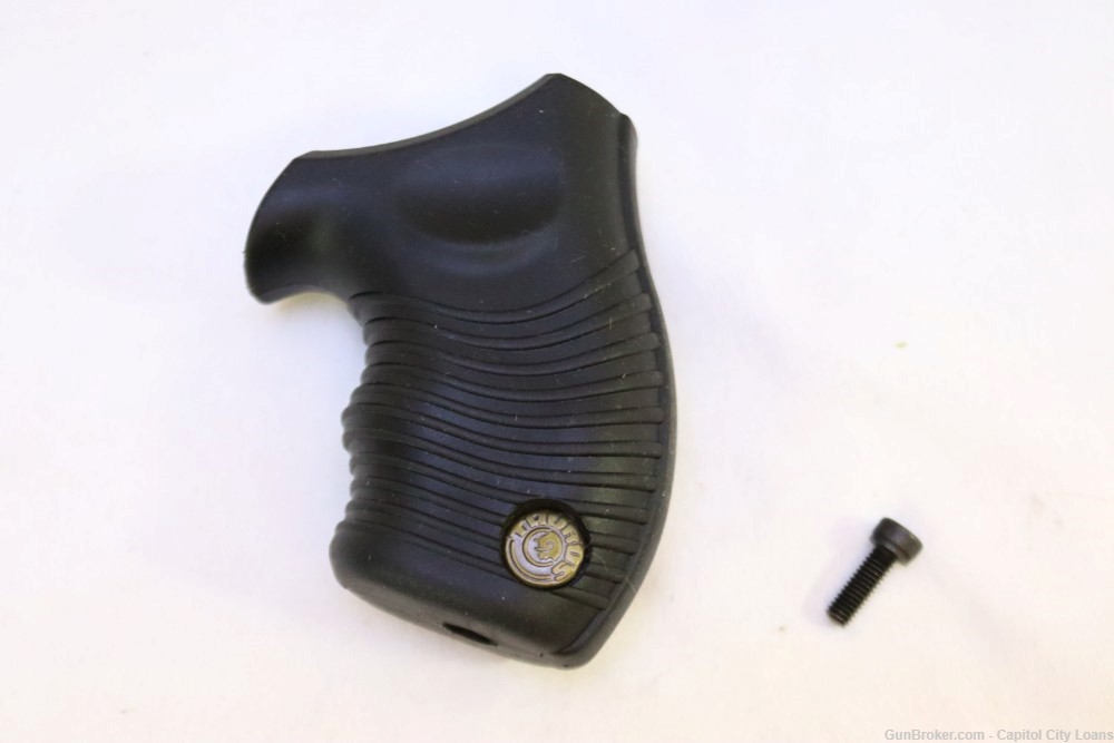 Taurus M85 Revolver Grip - OEM w/ Medallion and Screw-img-0