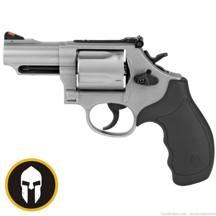 Smith & Wesson 69 Combat Magnum-2.75" Bbl (.44 Mag) 5-Shot-Stainless/Black-img-0
