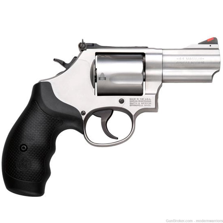 Smith & Wesson 69 Combat Magnum-2.75" Bbl (.44 Mag) 5-Shot-Stainless/Black-img-1