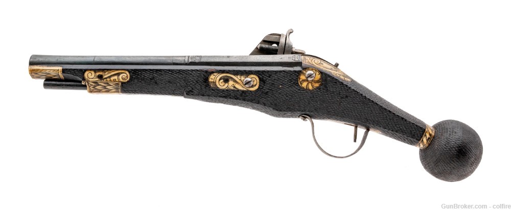 Saxon Electorate Guard Puffer Wheellock Pistol (AH8193)-img-1