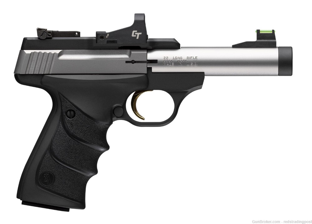 Browning Buck Mark Micro Bull Stainless 4.4" Barrel 22 LR Pistol 051595490-img-0