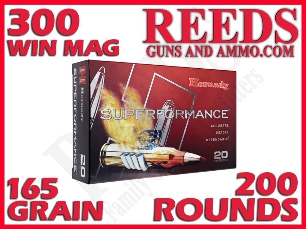 Hornady Superformance CX Copper 300 Win Mag 165 Gr 820264-img-0