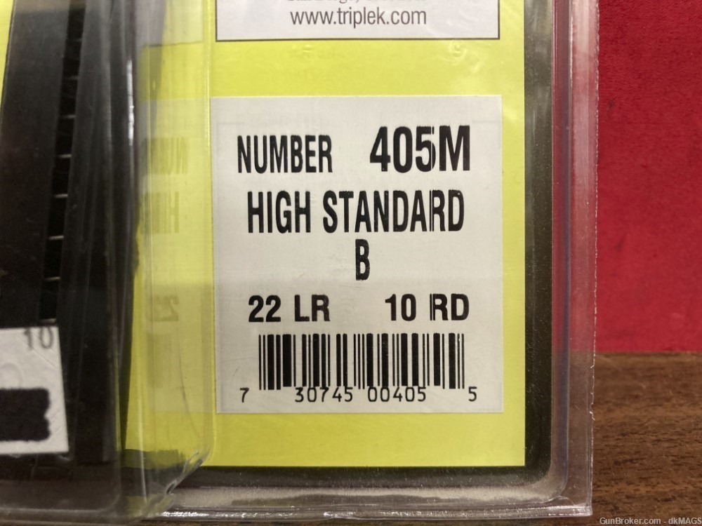 High Standard B 10rd .22lr Triple K Magazine 405M-img-1