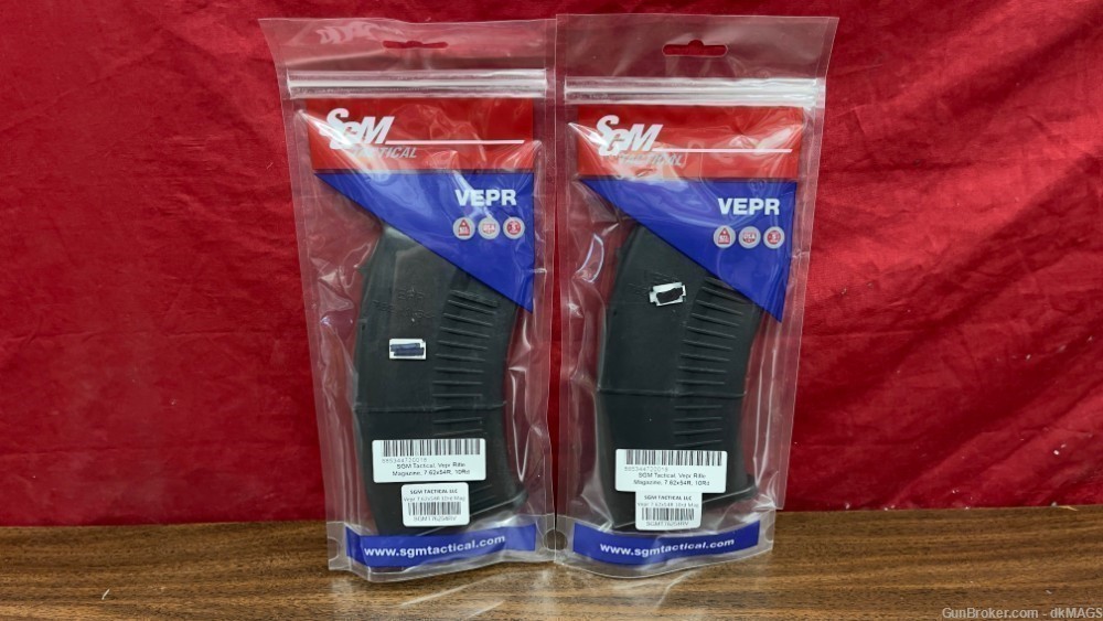 2 SGM Tactical VEPR 7.62x54R 10 Round Magazines-img-0