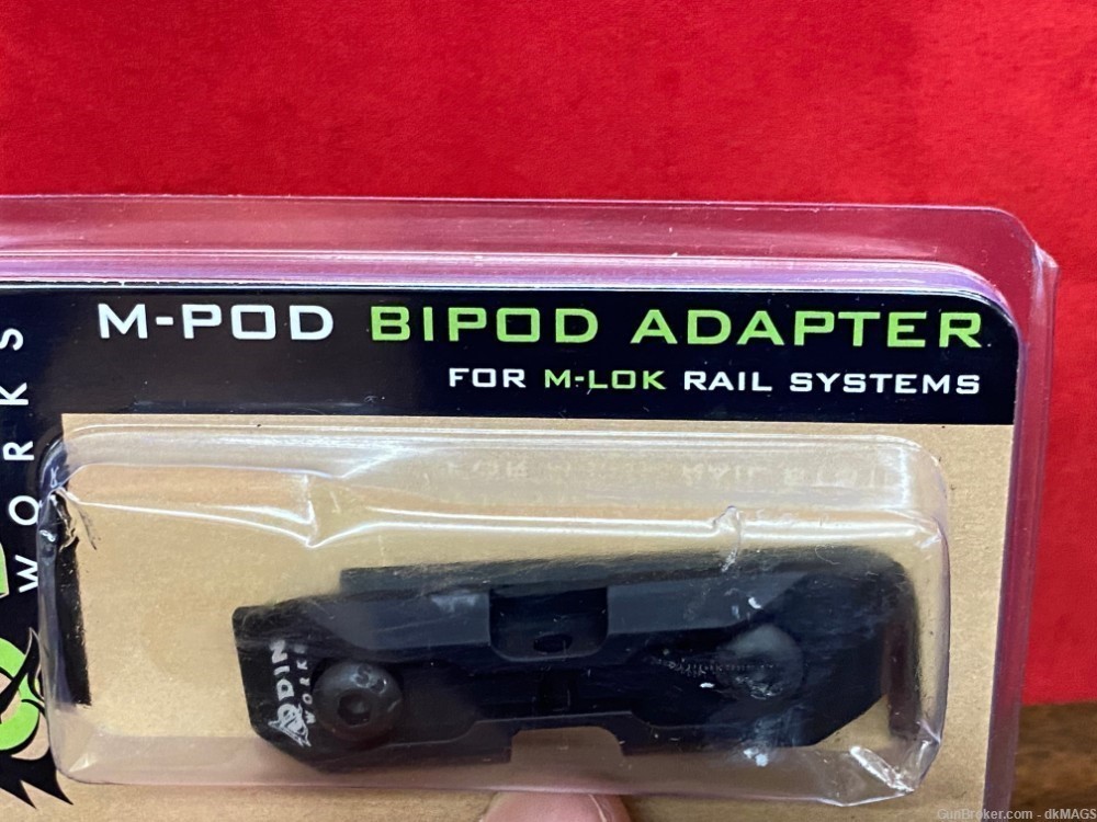 Odin Works M-Pod Harris Bipod Adapter For M-LOK Rail Systems-img-2