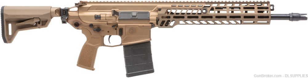 SIG SAUER MCX SPEAR NGSW SQUAD COYOTE FDE FINISH (1) 20 MAG 16" BBL .308-img-0
