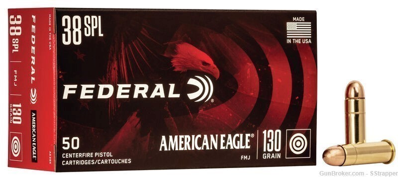 Federal American Eagle 38 Special 130gr FMJ-img-0
