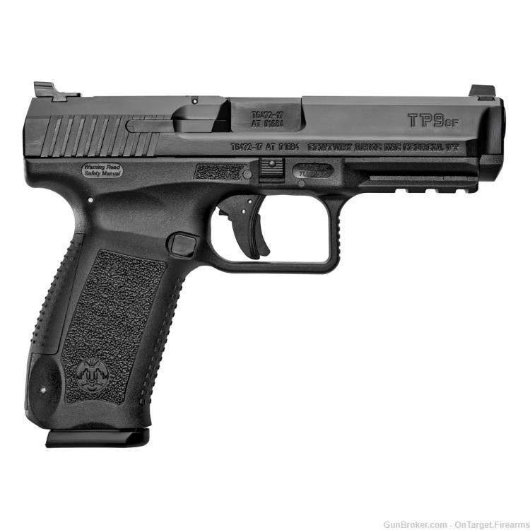 Canik TP9SF 9mm Luger Semi Auto Pistol 4.46" Barrel 18 Rounds -img-0