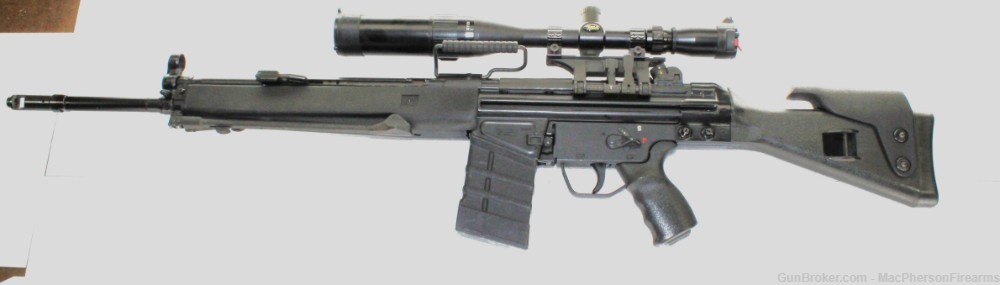 Greek Springfield Armory SAR-8 HK-91/G3 Clone .308 WIN/7.62X51 BSA Optic-img-0