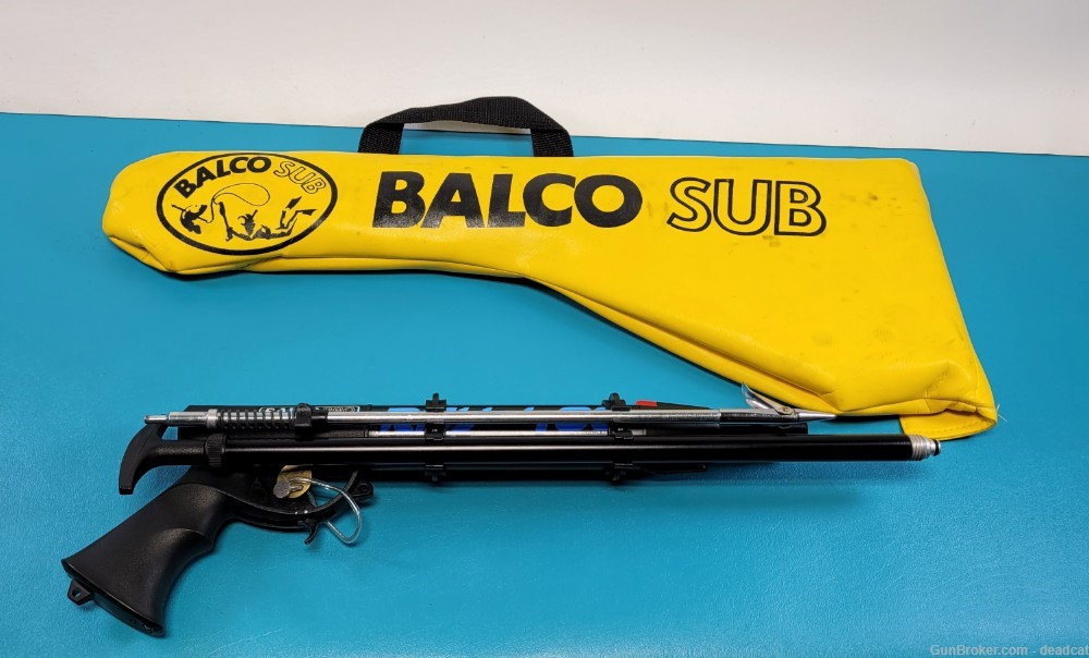 Rare Mint Balco Sub Pro 400 Ray Air Speargun + Provenance Spear Gun Harpoon-img-0