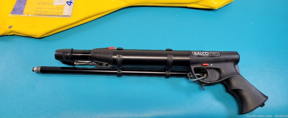 Rare Mint Balco Sub Pro 400 Ray Air Speargun + Provenance Spear Gun Harpoon-img-2