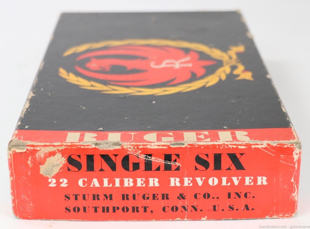 Ruger Single-Six 22LR Flat Latch 5.5" Barrel Manufactured 1955 w/ Box-img-23