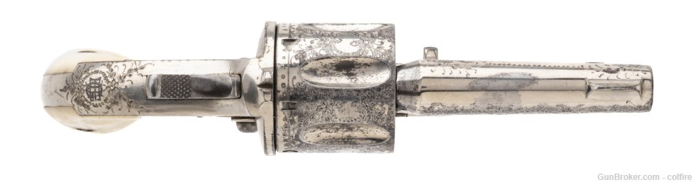 Merwin & Hulbert Engraved Second Model Pocket Army .44-40 Revolver (AH4574)-img-2