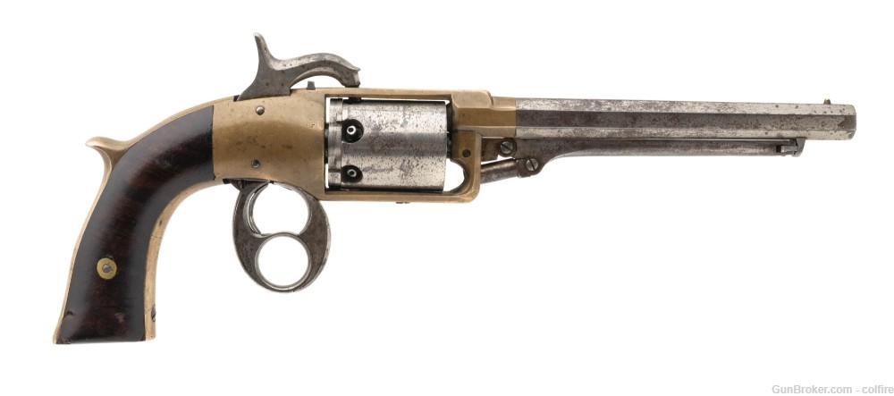 Rare Savage & North Figure 8 Navy Model Revolver .36 caliber (AH8436)-img-1
