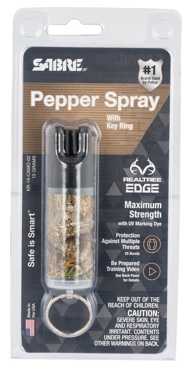 Sabre Pepper Spray OC Pepper Realtree Edge-img-0