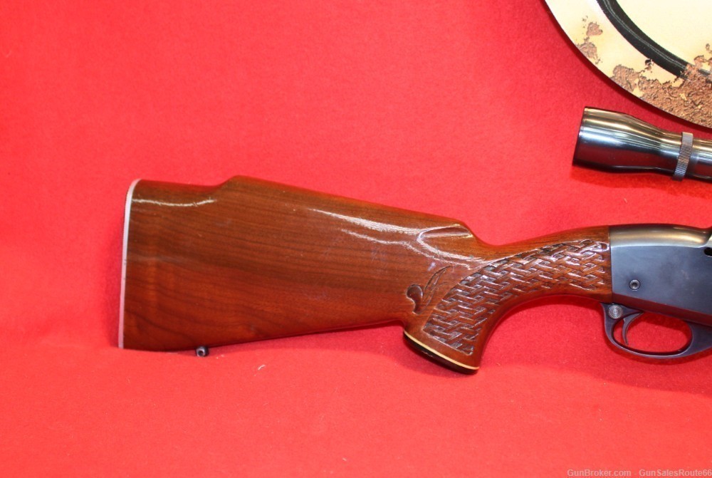 Remington 742 "Woodsmaster" Deluxe .30-06 Rifle w/Scope -img-2