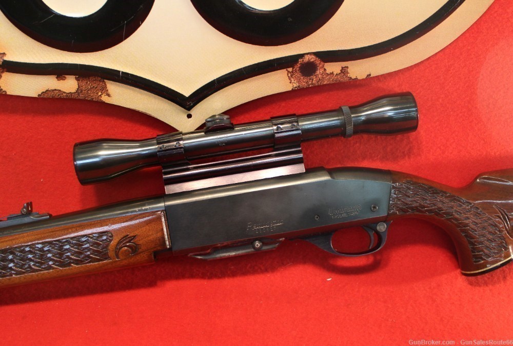 Remington 742 "Woodsmaster" Deluxe .30-06 Rifle w/Scope -img-5