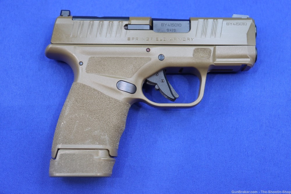 Springfield HELLCAT OSP Pistol 9MM 15RD OPTICS READY FDE Tan 3-MAGS SA ...