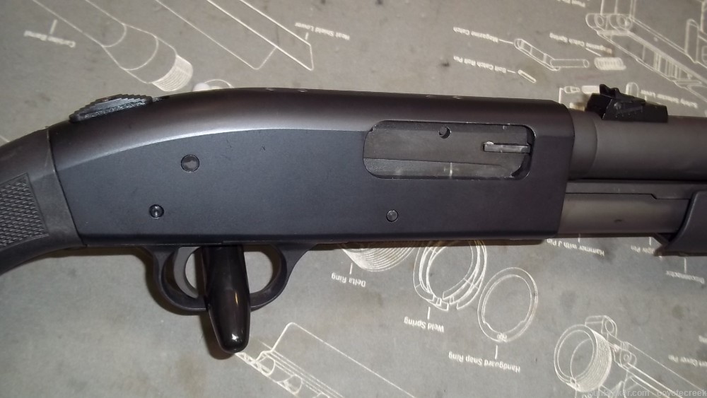 MOSSBERG 500 SLUG GUN FULLY RIFLED PORTED BARREL NICE 12GA-img-3