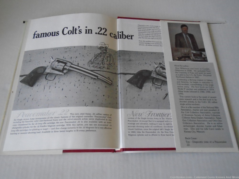 Rare 1st. Edition Colt Scouts, Peacemakers & New Frontiers in .22 Cal book!-img-5