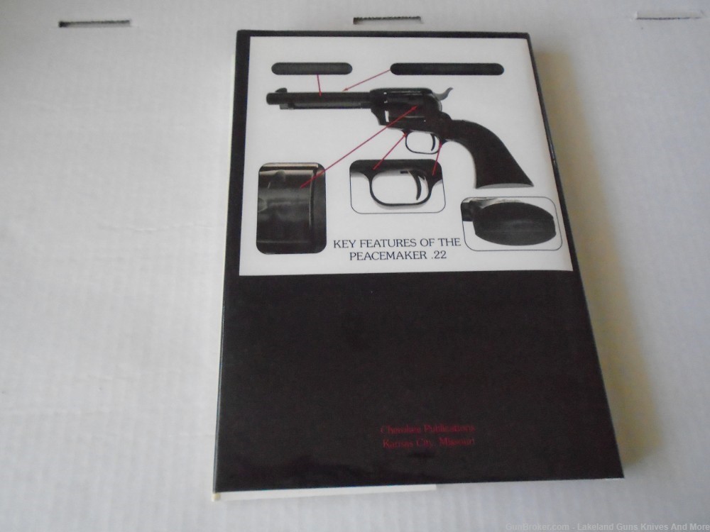 Rare 1st. Edition Colt Scouts, Peacemakers & New Frontiers in .22 Cal book!-img-6