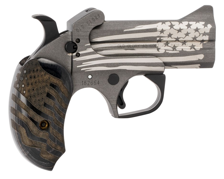Bond Arms Old Glory .45 Colt (LC)/.410 Ga 3.50 2Rd Stainless Steel Fixed Si-img-0
