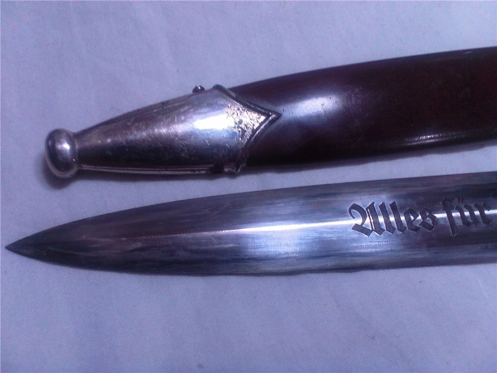 Wilh.Kober & Co. Suhl WWII German SA Dagger-img-0