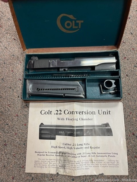 Colt 1911 .22LR Conversion Kit in original box with original instructions-img-0