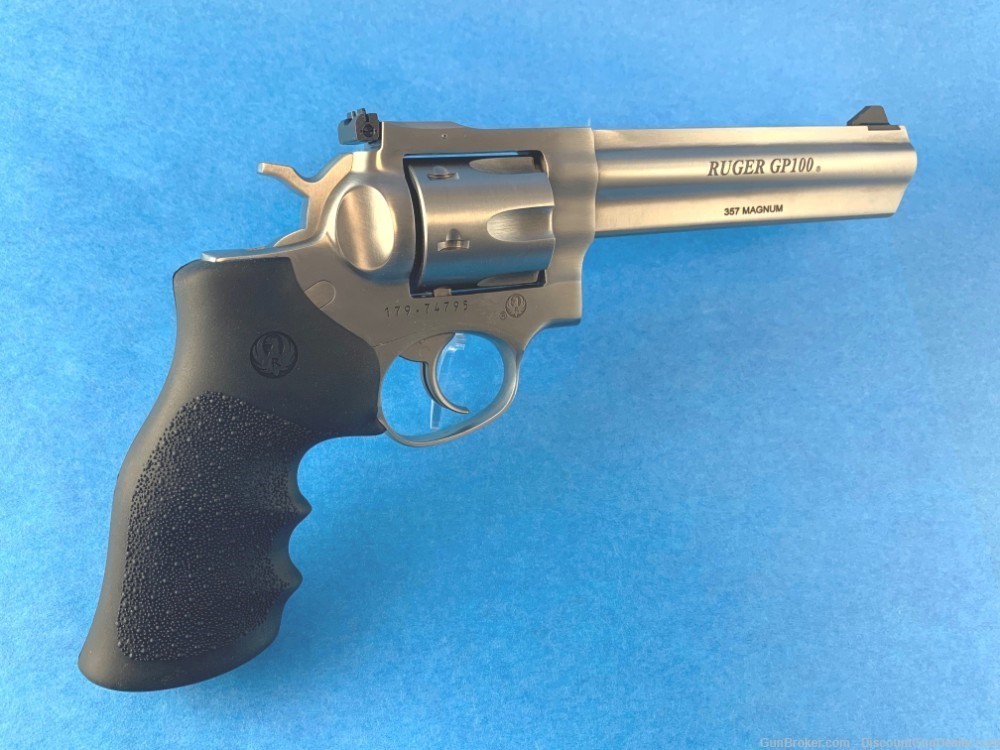 Ruger GP100 Stainless Revolver 6" .357 Mag 6 Rd - NIB-img-0