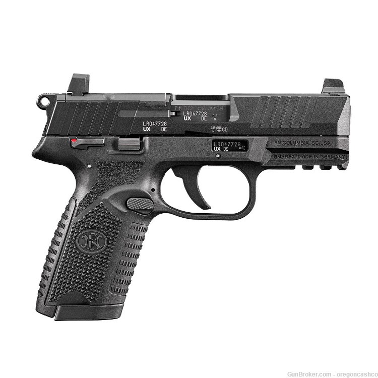 FN 502 MRD 22LR  Black Semi Pistol-img-0