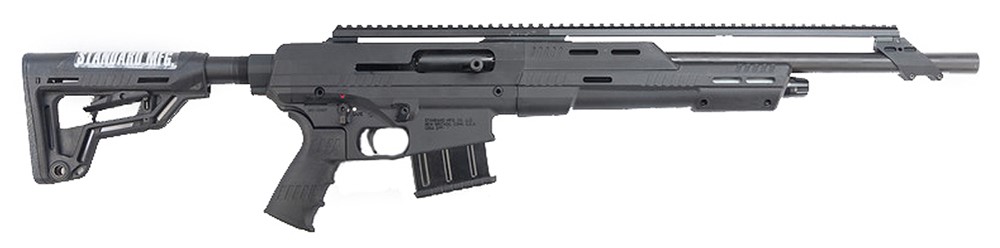 Standard Mfg SKO-12 Black 12 Gauge 18.50 3 5+1 6 Position w/Pistol Grip Sto-img-0
