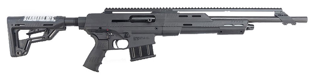 Standard Mfg SKO-12 Black 12 Gauge 18.50 3 5+1 6 Position w/Pistol Grip Sto-img-1
