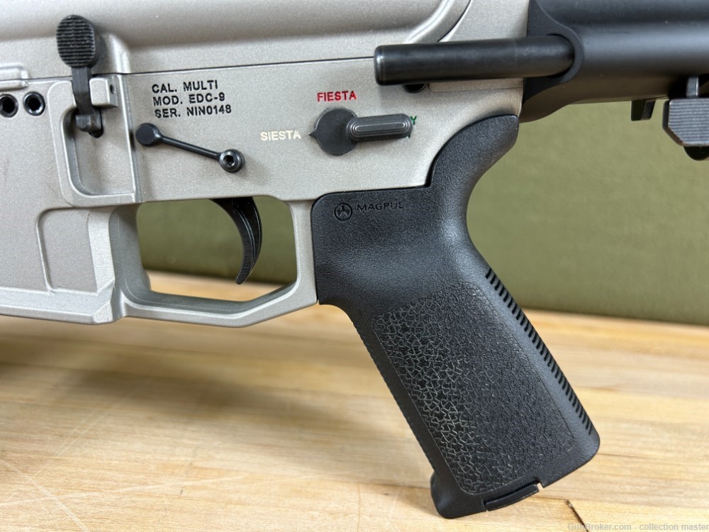 EDC Tactical LLC Model EDC-9 AR-15 Pistol SB Brace 9MM Custom Fiesta Glock -img-8