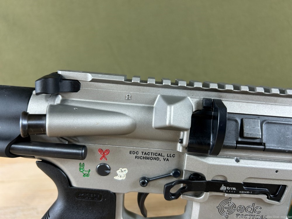 EDC Tactical LLC Model EDC-9 AR-15 Pistol SB Brace 9MM Custom Fiesta Glock -img-15