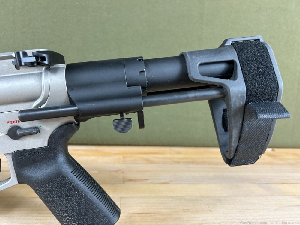 EDC Tactical LLC Model EDC-9 AR-15 Pistol SB Brace 9MM Custom Fiesta Glock -img-10