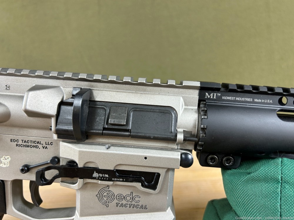 EDC Tactical LLC Model EDC-9 AR-15 Pistol SB Brace 9MM Custom Fiesta Glock -img-16