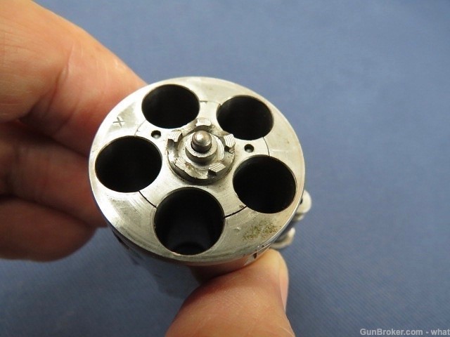 Taurus .38 Spl model 85 Stainless Steel Revolver Cylinder Assembly-img-6