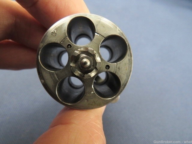 Taurus .38 Spl model 85 Stainless Steel Revolver Cylinder Assembly-img-7