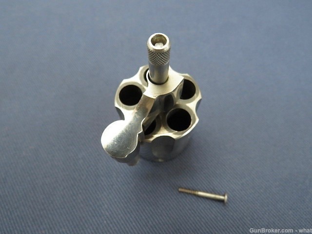 Taurus .38 Spl model 85 Stainless Steel Revolver Cylinder Assembly-img-5